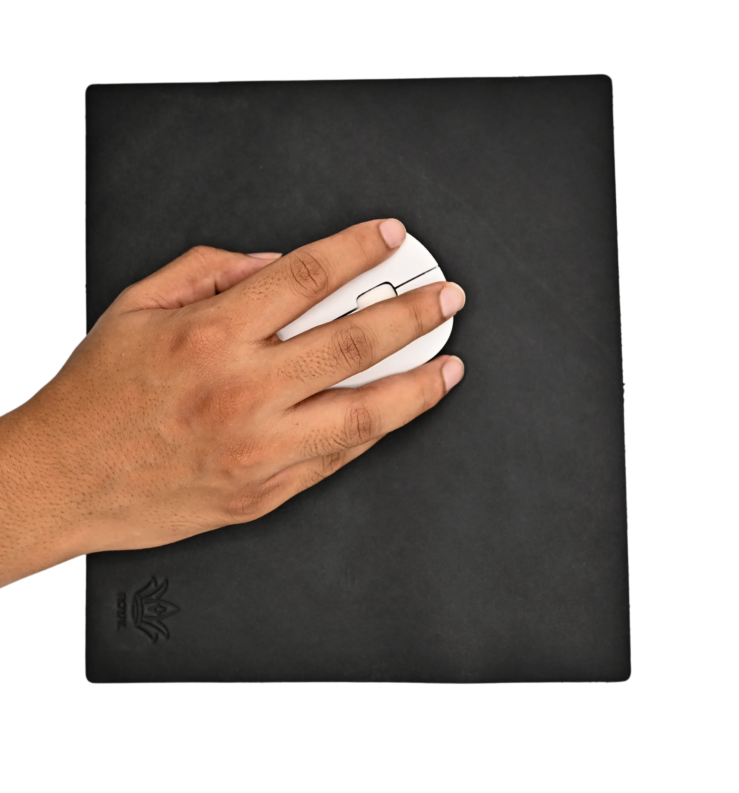 Royal Leather Mouse pad Black