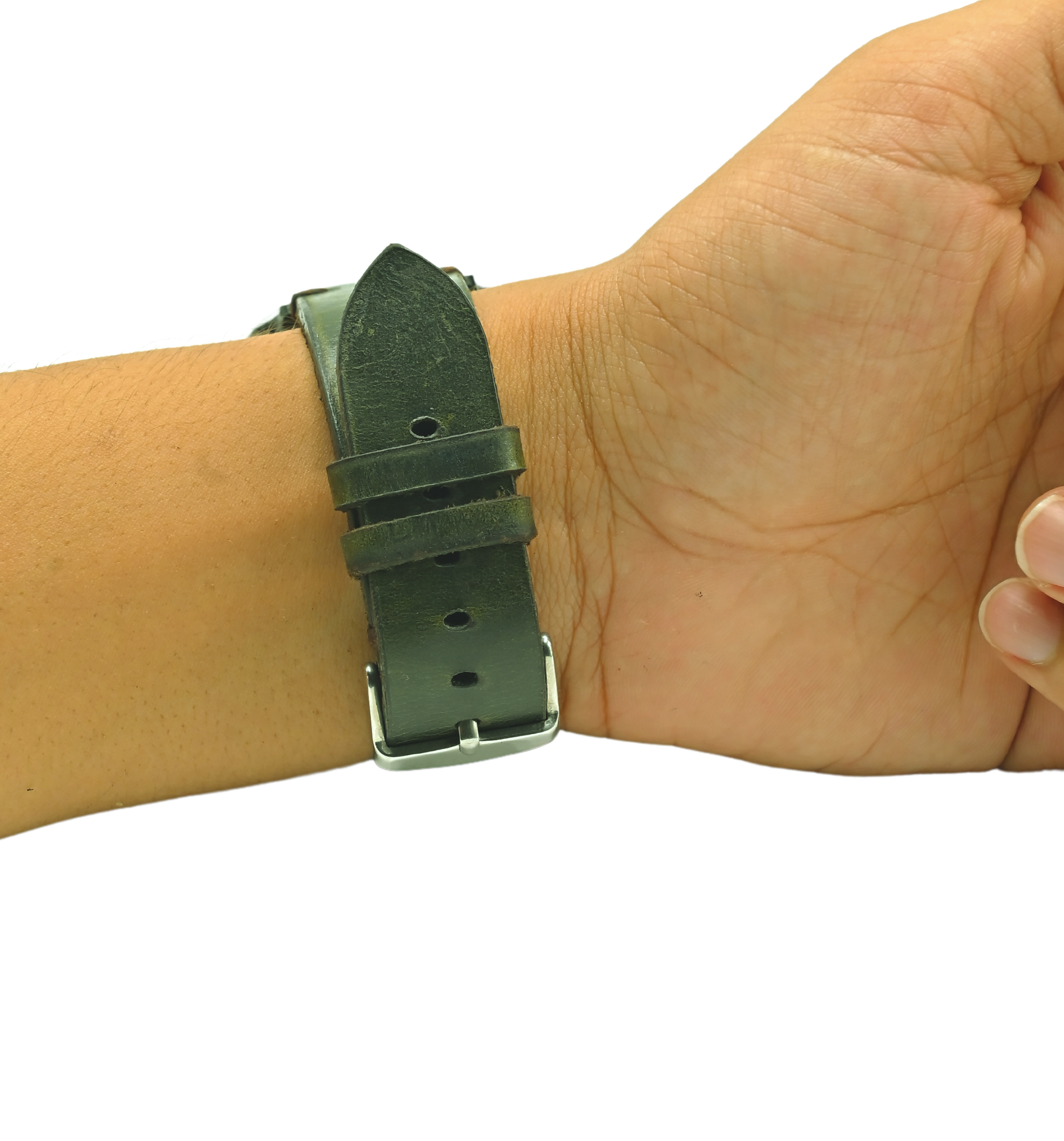 Royal Leather Watch Straps green