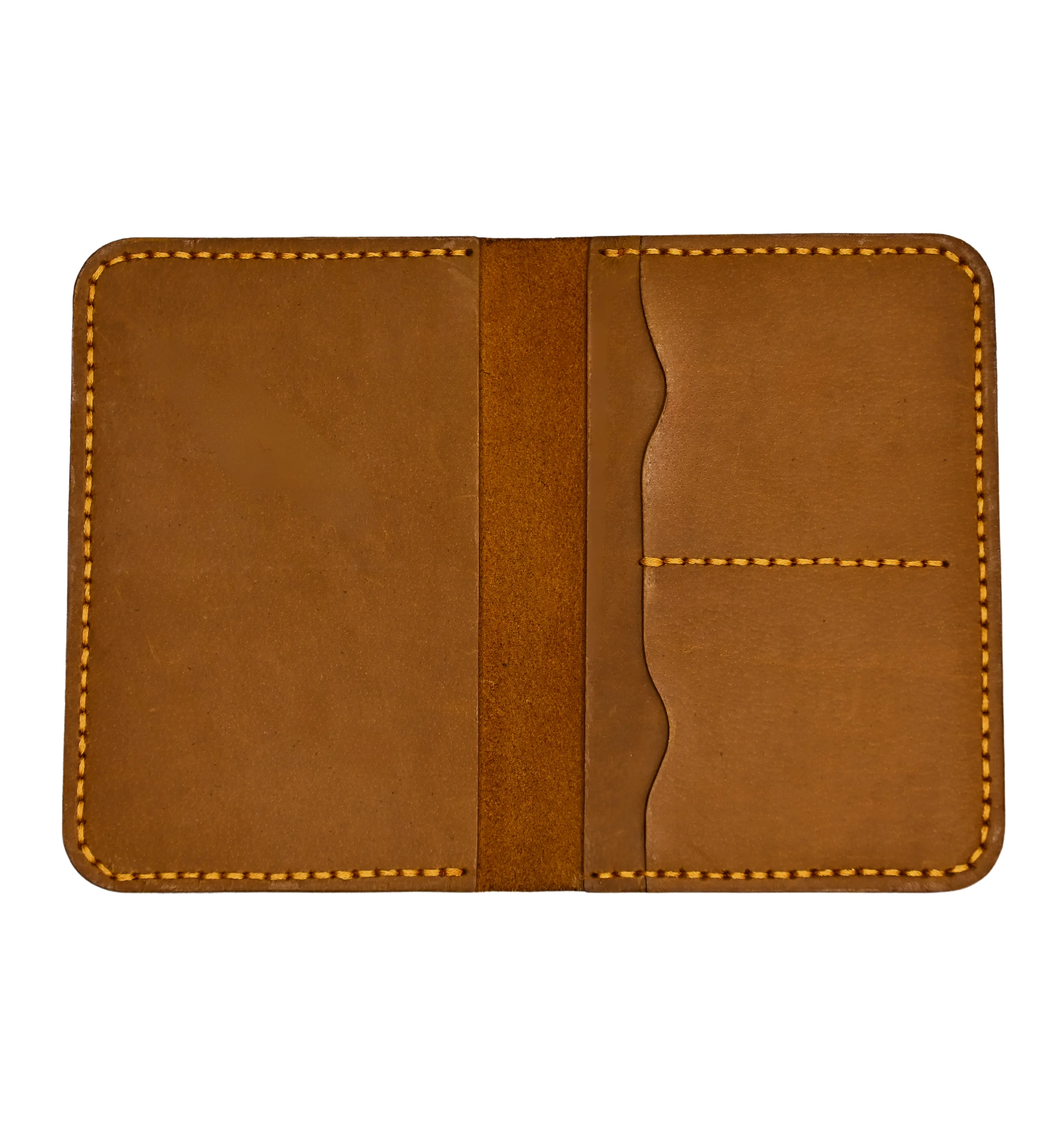 Royal Leather passport Cover Camel