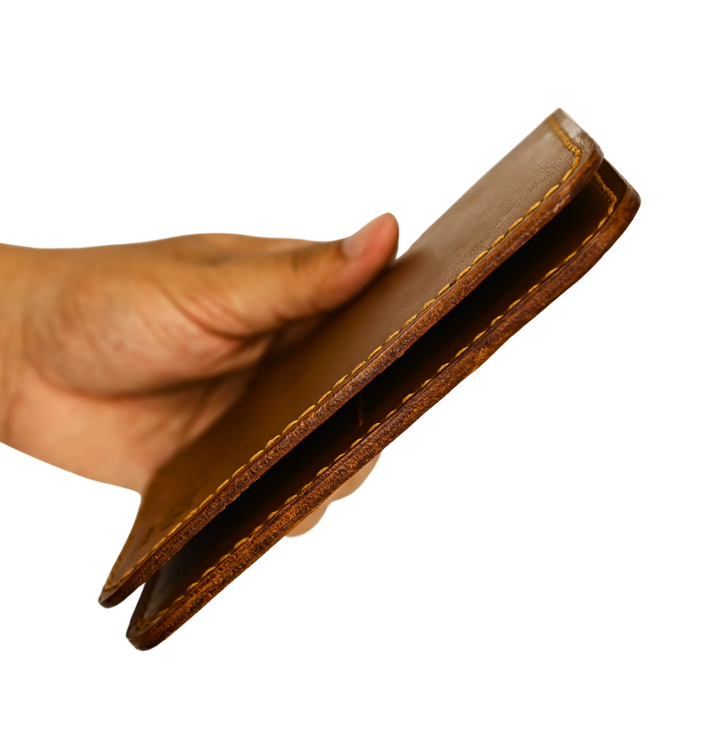 Royal Leather passport Cover Camel
