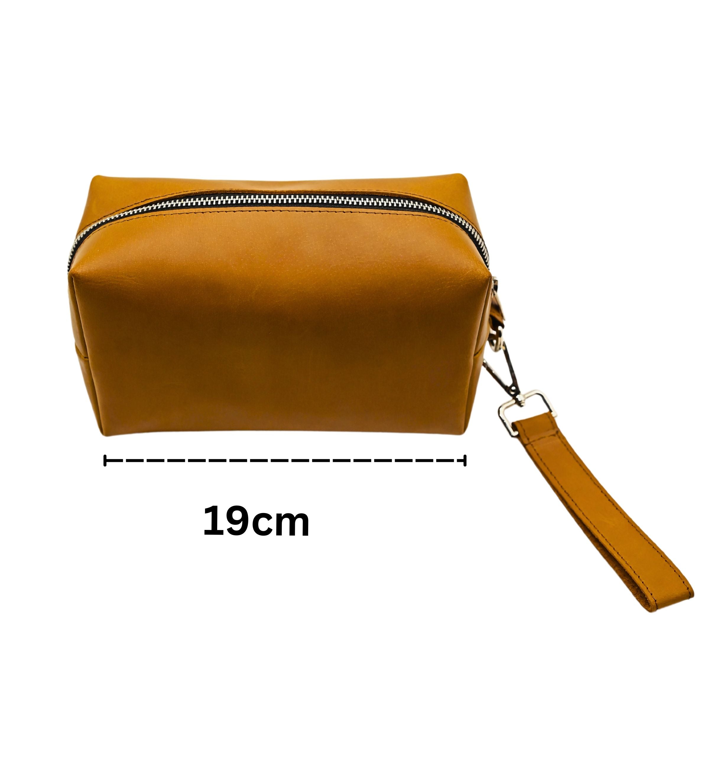 Royal Leather Toiletry Bags Brown