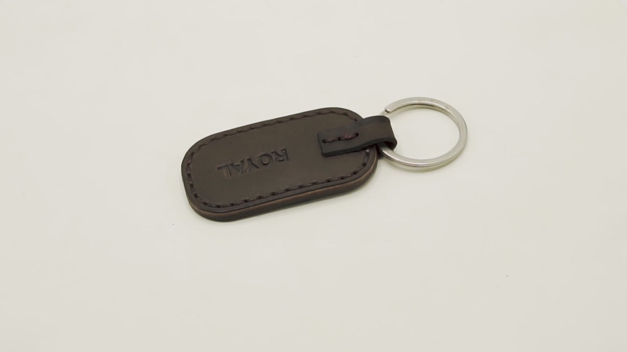 Leather brown Key Chain