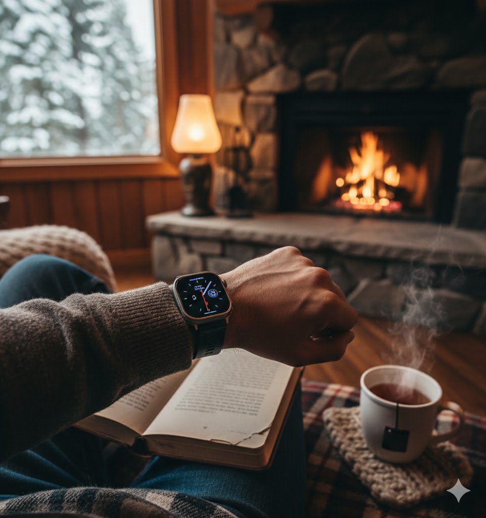 ROYAL Handmade Leather Watch Strap - Chocolate Brown.