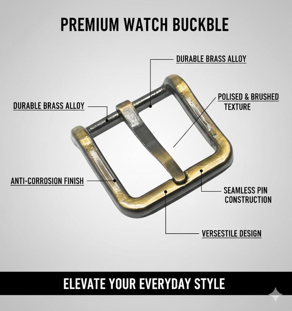 ROYAL Leather Belt Buckle Accessory.